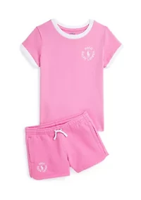 Girls 2-6x Big Pony Logo Cotton Jersey T-Shirt