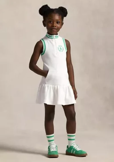 Girls 2-6x Big Pony Logo Terry Dress