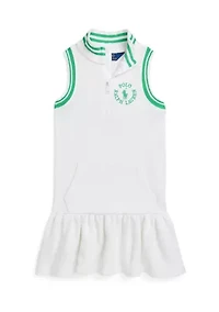 Girls 2-6x Big Pony Logo Terry Dress