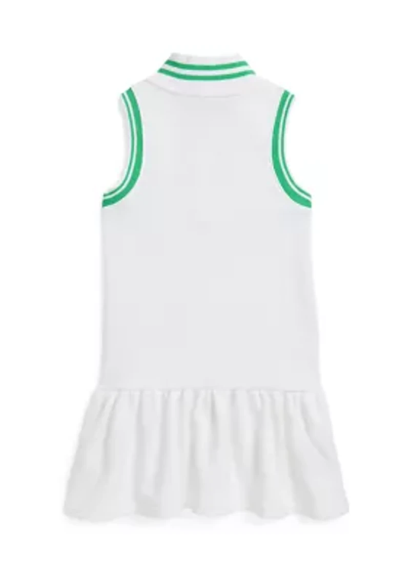 Girls 2-6x Big Pony Logo Terry Dress