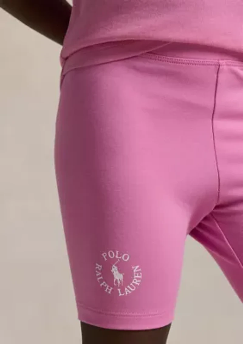 Girls 2-6x Stretch Jersey Bike Short