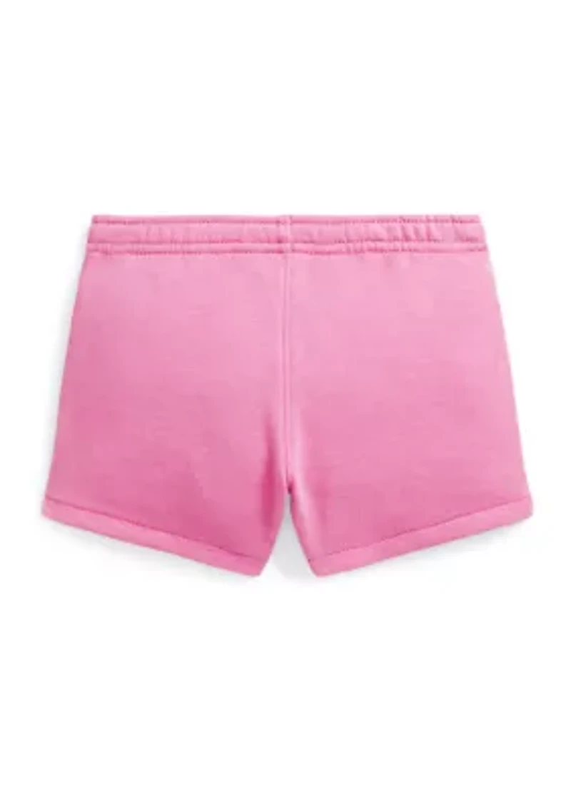 Girls 2-6x Big Pony Logo French Terry Shorts