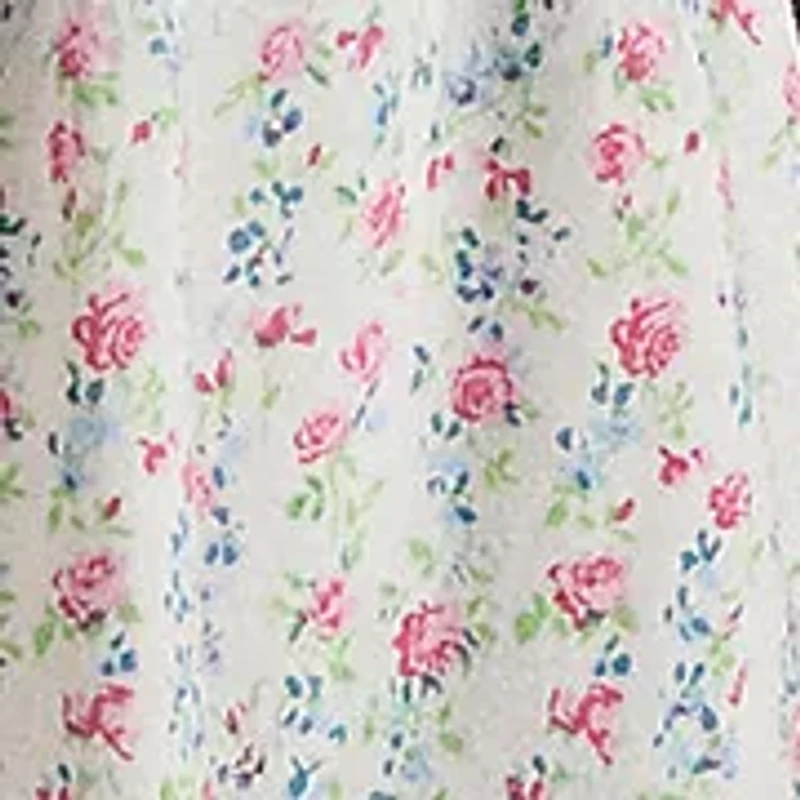 Girls 2-6x Floral Smocked Cotton Jersey Dress