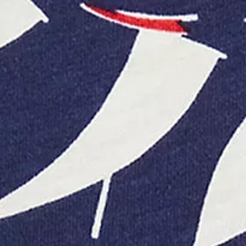 Girls 2-6x Sailboat Print Cotton Jersey Dress