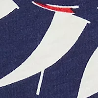 Girls 2-6x Sailboat Print Cotton Jersey Dress