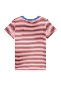 Girls 2-6x Embroidered Portofino Cotton Jersey T-Shirt