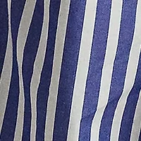 Girls 2-6x Striped Cotton Top and Cropped Pant Set