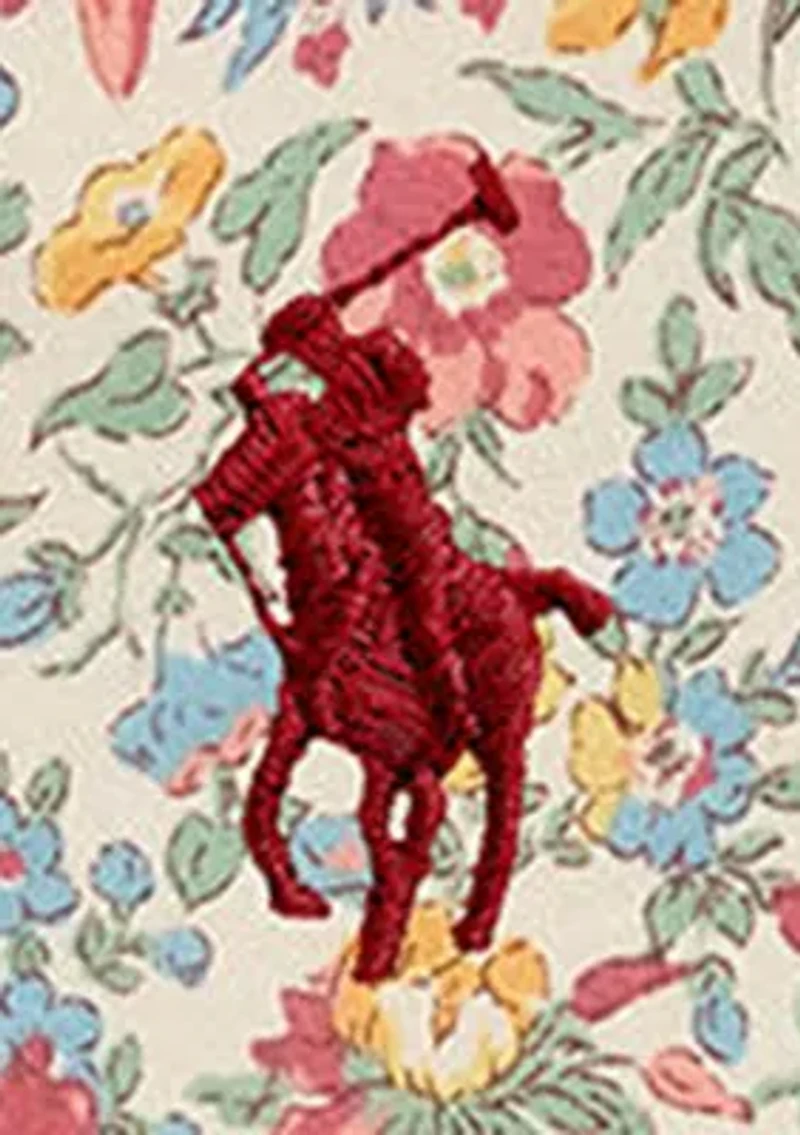 Girls 2-6x Floral Ruffled Cotton Jersey Dress