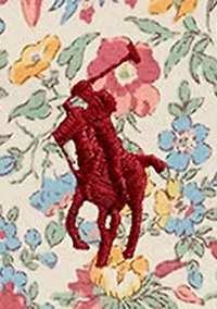 Girls 2-6x Floral Ruffled Cotton Jersey Dress