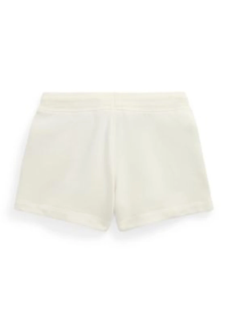 Girls 2-6x Flag-Appliqué French Terry Shorts