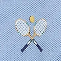 Girls 2-6x Tennis-Print Stretch Mesh Skort