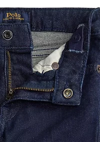 Girls 2-6x Flared Indigo Stretch Denim Jean