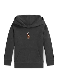 Girls 2-6x Big Pony Fleece Hoodie