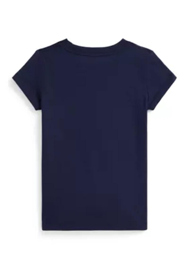 Girls 2-6x Polo Bear Cotton Jersey T-Shirt