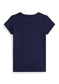 Girls 2-6x Polo Bear Cotton Jersey T-Shirt