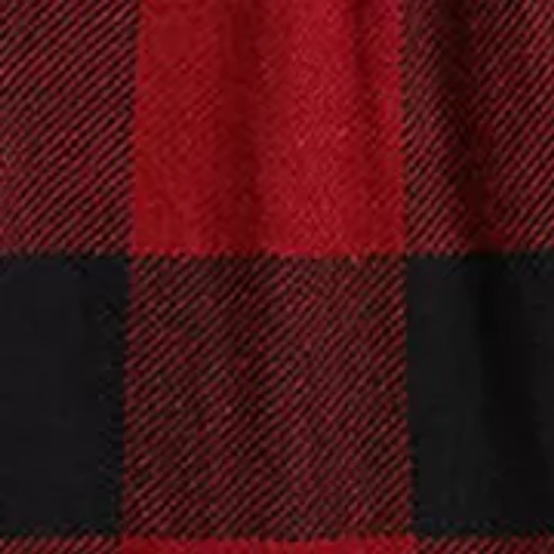 Girls 2-6x Buffalo Check Ruffled Cotton Twill Dress