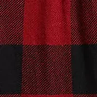 Girls 2-6x Buffalo Check Ruffled Cotton Twill Dress