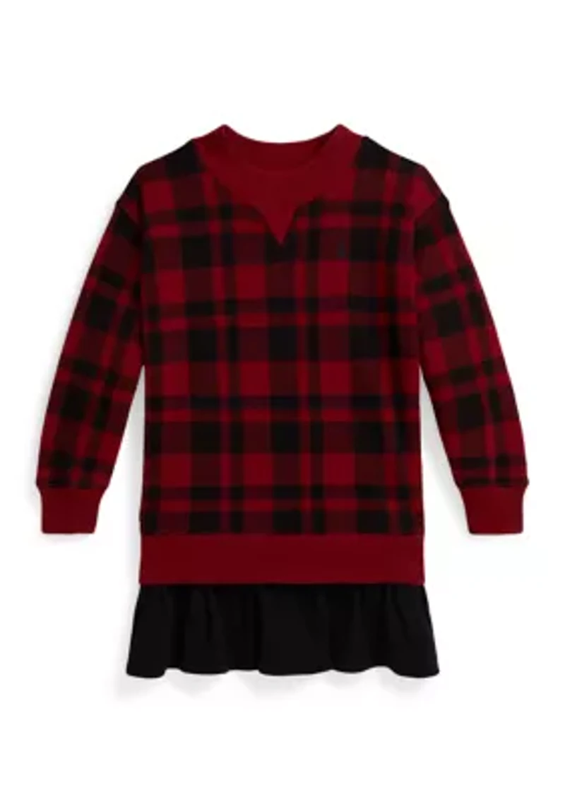 Buffalo Check Fleece Dress