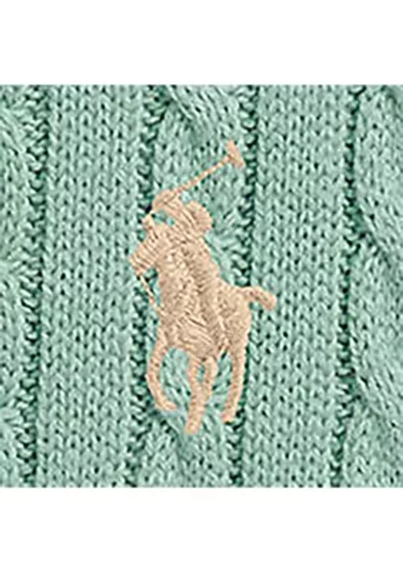 Girls 2-6x Mini-Cable Cotton Polo Dress