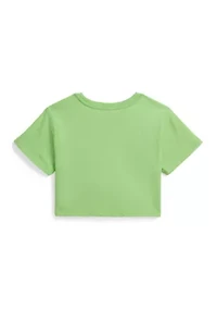 Girls 2-6x Big Pony Logo Cotton Boxy T-Shirt