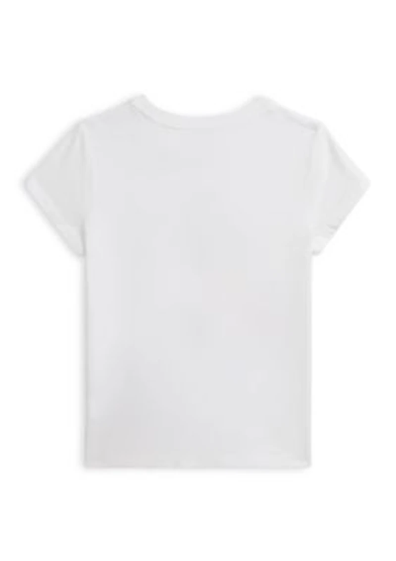 Girls 2-6x Polo Bear Cotton Jersey T-Shirt