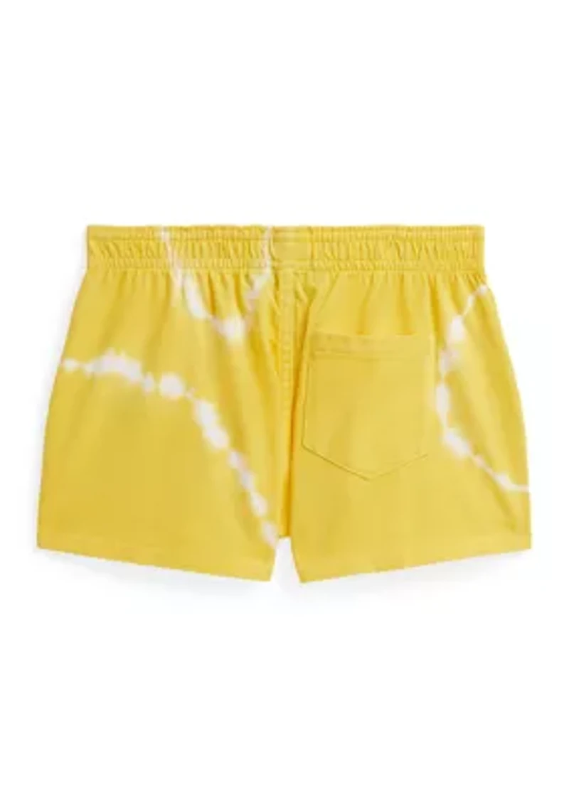Girls 2-6x Tie-Dye Cotton Jersey Shorts