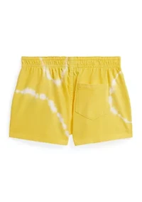 Girls 2-6x Tie-Dye Cotton Jersey Shorts