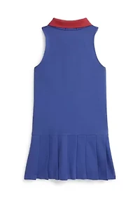 Girls 2-6x Striped Pleated Skort