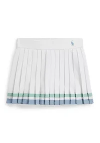 Girls 2-6x Striped Pleated Skort