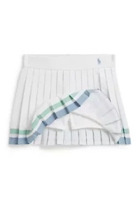Girls 2-6x Striped Pleated Skort