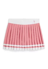 Girls 2-6x Striped Pleated Skort
