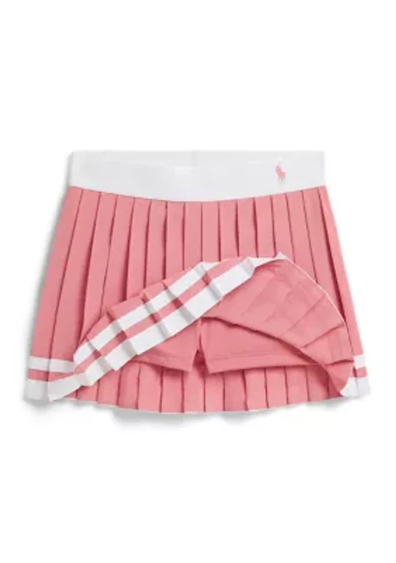 Girls 2-6x Striped Pleated Skort