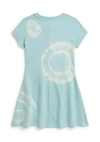 Girls 2-6 Tie-Dye Polo Bear Cotton Jersey Dress