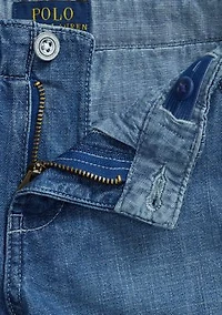 Girls 4-6x Indigo Cotton Denim Shorts