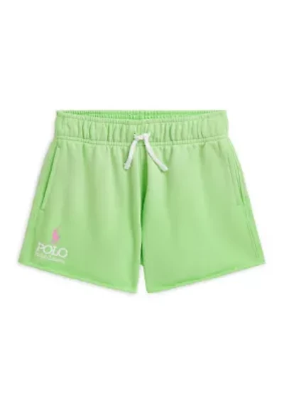 Girls 2-6 Big Pony Logo Terry Short