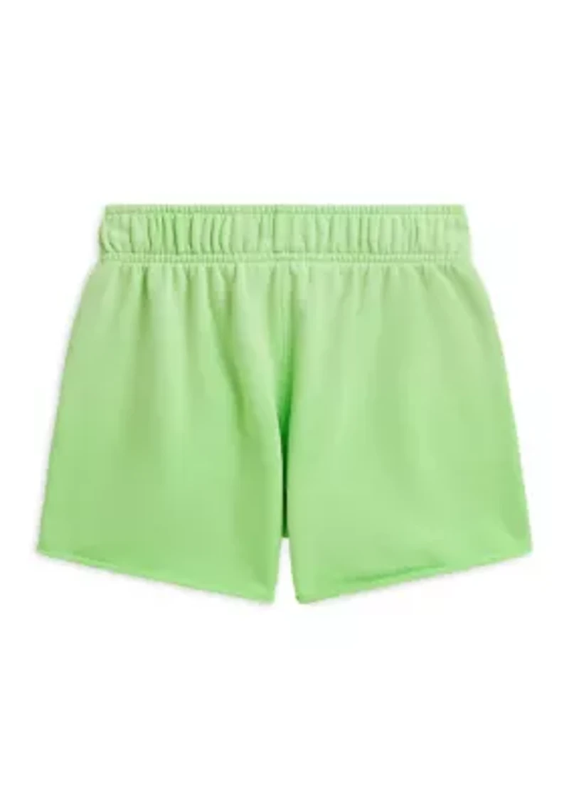 Girls 2-6 Big Pony Logo Terry Short