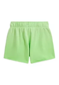 Girls 2-6 Big Pony Logo Terry Short