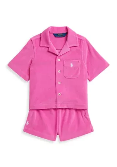 Girls 2-6x Terry Shirt & Short