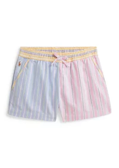 Girls 2-6x Cotton Oxford Fun Short