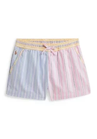 Girls 2-6x Cotton Oxford Fun Short