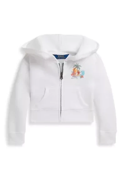 Girls 4-6x Loopback Terry Knit Sweatshirt Hoodie