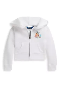 Girls 4-6x Loopback Terry Knit Sweatshirt Hoodie