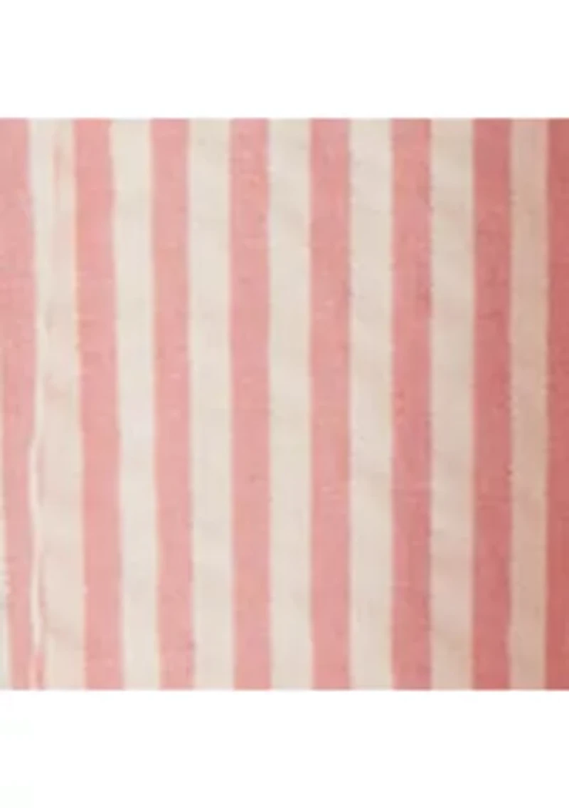 Girls 2-6 Striped Oxford Mesh Polo Dress