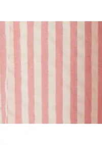 Girls 2-6 Striped Oxford Mesh Polo Dress