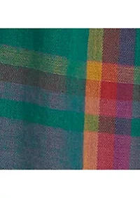 Girls 2-6x Plaid Cotton Madras Dress