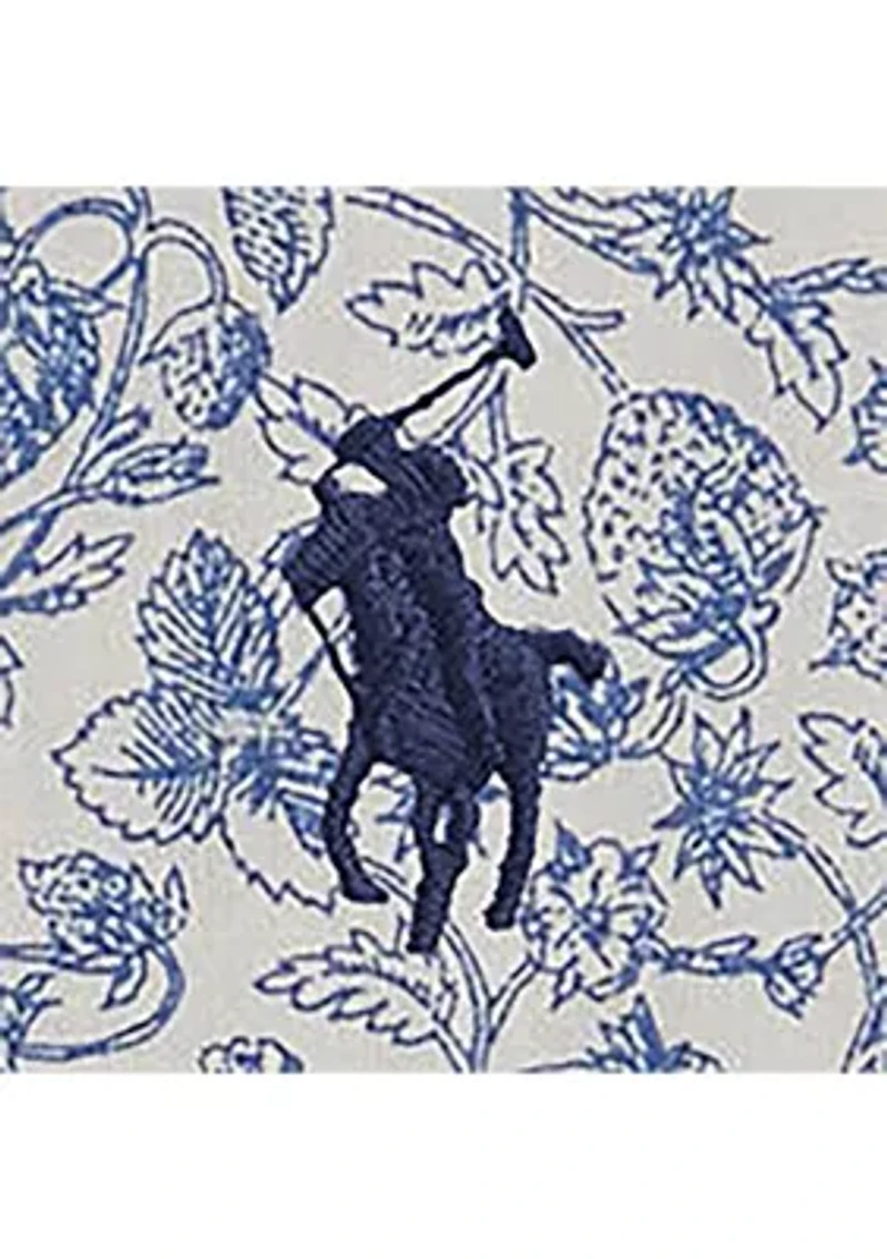 Girls 2-6 Floral Slub Cotton Shirtdress