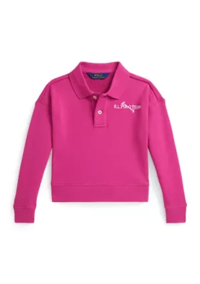 Girls 2-6x Polo Team Terry Sweatshirt