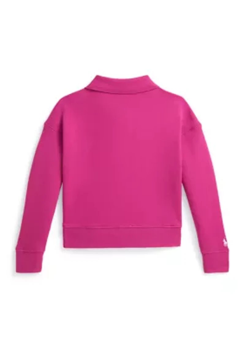 Girls 2-6x Polo Team Terry Sweatshirt