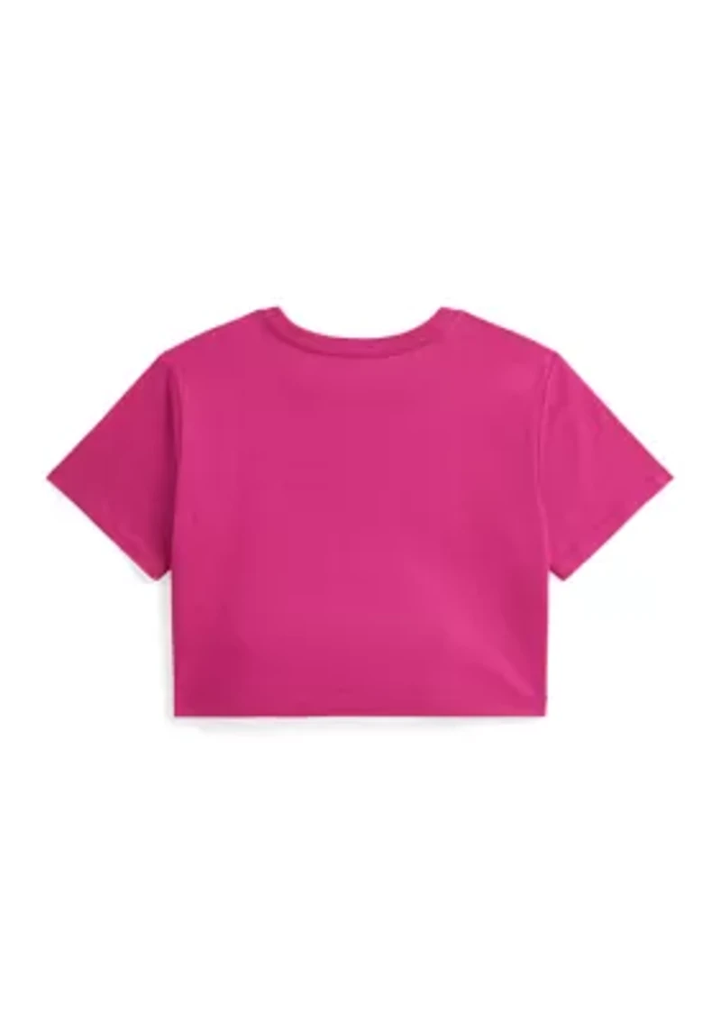 Girls 2-6x Polo Team Cotton Jersey Boxy T-Shirt