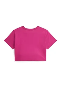 Girls 2-6x Polo Team Cotton Jersey Boxy T-Shirt